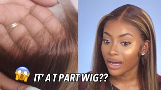 Never Seen Such An Realistic T Part Wig Before! Plucked & Bleached To Pefection | Royalme