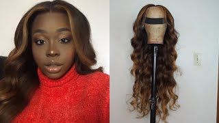 Caramel Blonde Balayage Ombre With Money Piece Tutorial Ft. Xoxo Virgin Hair | Gbemi Abiola