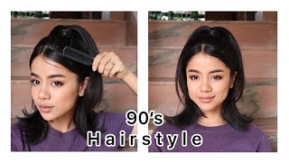 90'S Inspired Hairstyle For Short Hair - Bella Hadid | Phoebe Bhattarai