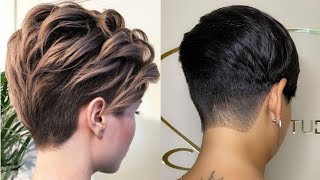 How To Style Short Hair//Esy Tutorial Snd Some Interesting Ideas//Pixie Haircut