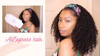 Curly Head Band Wig From Aliexpress