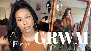 Grwm: Amazon Wig + Outfit | Sensationnel Ud11 Review | @Theheartsandcake90