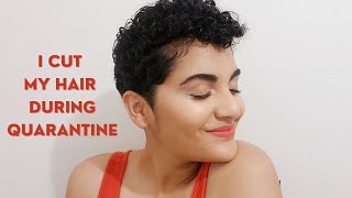 My Curly Pixie Cut Experience - Long And Curly To Pixie