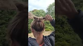 Ponytail Hairstyle In Minutes #Shorts #Ponytail #Hairstyle