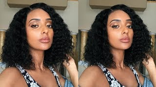 Rpgshow Blunt Cut Bob Style Curly Human Hair Lace Wig Review - Touchedbytim024
