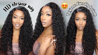  Deep Wave 5X5 Hd Lace Wig Install | Chitchat Review | Ft. Tinashe Hair