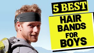  Top 5: Best Hair Band For Boys | Stay Cool & Stop Sweat