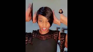 Hotbeautiful Sew In Weave Hairstyle Without Closurehot Motswana Babe
