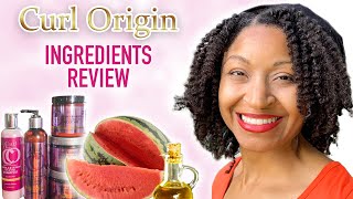 Curl Origin Ingredients Review | Black Woman Owned Natural Hair Products | Type 4 Hair | Bob123