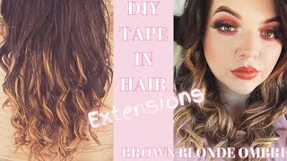 Tape In Hair Extensions At Home Maxfull Hair Extensions (Instant Highlights)