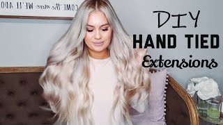 Diy Hand Tied Extensions | Zala Extensions | Beaded Weft Extensions