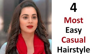 4 Most Easy And Casual Hairstyle - New Hairs Style