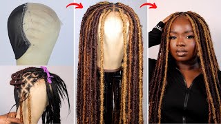 Diy Crochet Butterfly Locs Wig Tutorial | **Easy And Detailed**