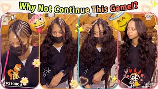 Tutorial Transformation: How To Quick Weave With Leave Out Ft.#Elfinhair Human Hair Review