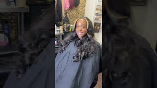 Beautiful Lace Front Traditional Sew-In Weave!
