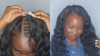 Diy Traditional Sew-In Weave With Leave Out Ft. Elfinhair