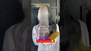 Unique Hair Colour  #Trending #Shorts #Diy