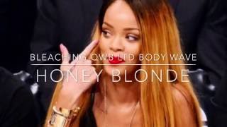 Diy | Bleaching Hair Extensions Honey Blonde | Queen Weave Beauty Ltd
