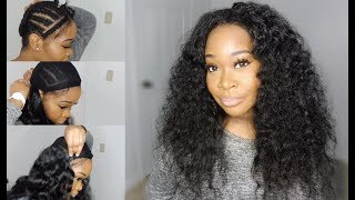 Diy Middle-Part Sew-In Install W/ Minimal Leave-Out | Leyonda'S Hair Boutique