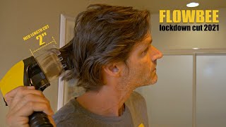 Simple Flowbee Medium Length Self Haircut | 2021 Lockdown
