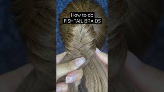 How To Fishtail Braid In Under 1 Minute!