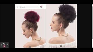 Shein: W Model Used To Promote Afro Hair Pieces