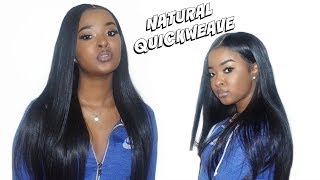 Quick Weave With No Leave Out Using Bonding Glue - Hj Weave Beauty | Pitts Twins