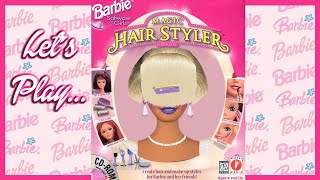 Let'S Play Barbie Magic Hairstyler [1997 Pc Game]