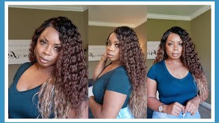 Come Through Ms Isis  | The Stylist Human Hair Blend Lace Front Wig Isis | Ft @Samsbeauty