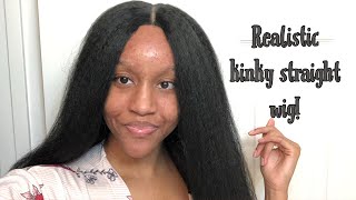 Affordable Kinky Straight Synthetic Wig From Aliexpress