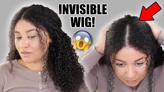 Girl... This Curly V-Part Wig Looks So Real!!  Beautyforeverhair