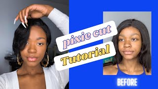 Pixie Cut Wig | Tutorial | Beginner Friendly | Maayerlyn