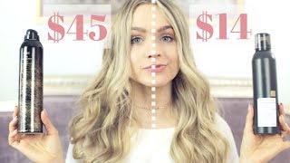 $14 Vs $45 Texturizing Hair Spray Review - Kayleymelissa