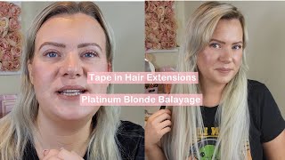 How To Diy Tape In Hair Extensions At Home | Goo Goo Hair