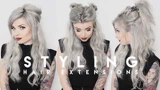How I Style Hair Extensions