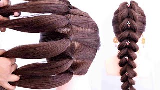 Very Easy & Amzing Ponytail Hairstyle For Long Hair | Wedding & Party Hairstyle | Hair Style