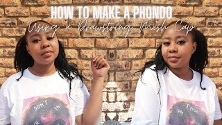 How To Make Your Own Phondo/Ponytail | Drawstring Mesh Cap Tutorial