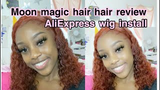 Moon Magic Hair Review // Aliexpress Wig Install