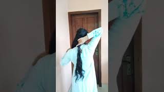 Quick Hairstyle/Low Ponytail #Hairstyle#Athira#Trending#Shorts