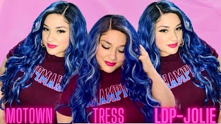 Motown Tress Hd Lace Front Wig Hd Invisible Deep Part Lace Ldp-Jolie Tlbluesky Install & Review