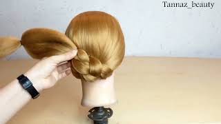 Easy Cute Hairstyles||Top Updos For Medium Hair|| Easy Bun Hairstyles For Wedding And Party