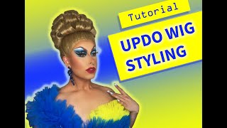 How To Style A Drag Queen Updo!