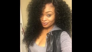 Unboxing And Styling My Outre Lace Front Dominican Curly Wig