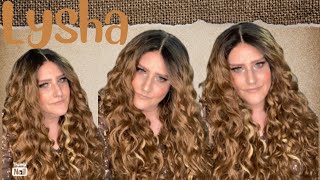 Dream Come True|Sensationnel What Lace 13X6 Lysha Wig Review|Synthetic|Flamboyage Blonde|Wigtypes