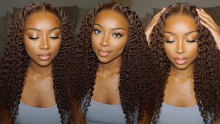 *Must Have* Fall Chocolate Brown Wig | Start To Finish Install (Beginner Friendly) Luvme Hair