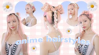 Cute & New Anime Inspired Hairstyles  Yor Forger, Anya Forger, Jolyne Kujo + More!