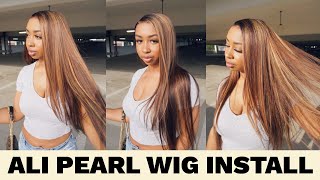 Pre-Highlight Wig Install&Honest Review | Alipearl Hair