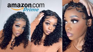 Affordable 13X4 Curly Wig From Amazon | Encii Hair