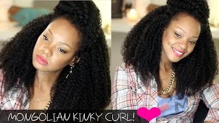 Mercy'S Hair Mongolian Kinky Curly Hair Review! Natural Hair Extensions! | Borderhammer