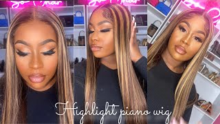 Installing Summer Highlight Piano Wig | Alipearl Hair